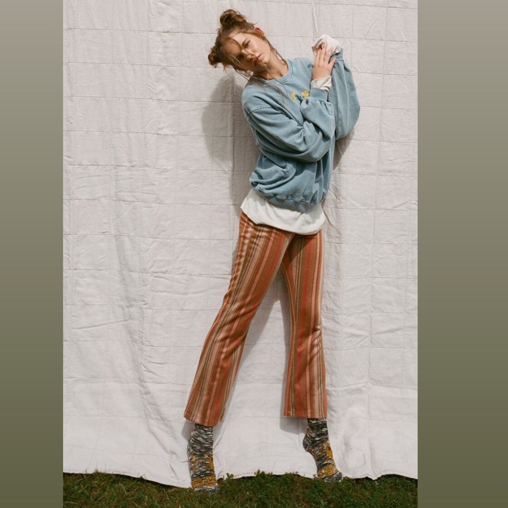 UO Cara High-Waisted Kick Flare Pant